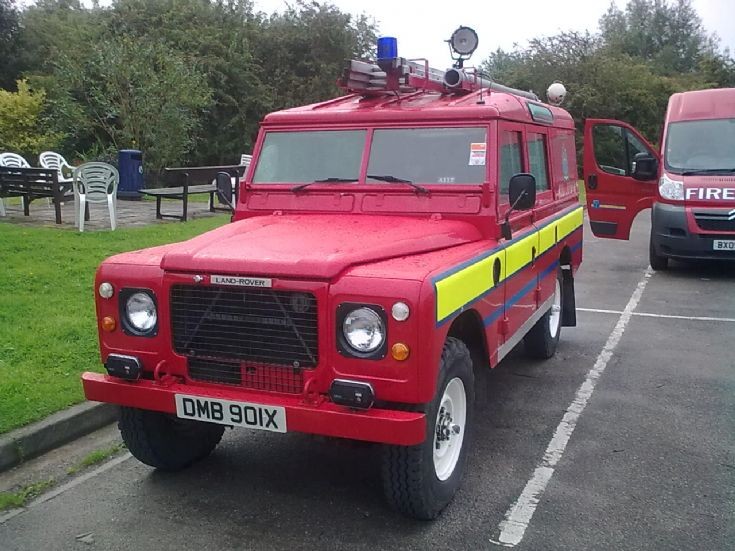 Land Rover Fc Fire Engine Fire Engines Photos - Land Rover Pump Cheshire
