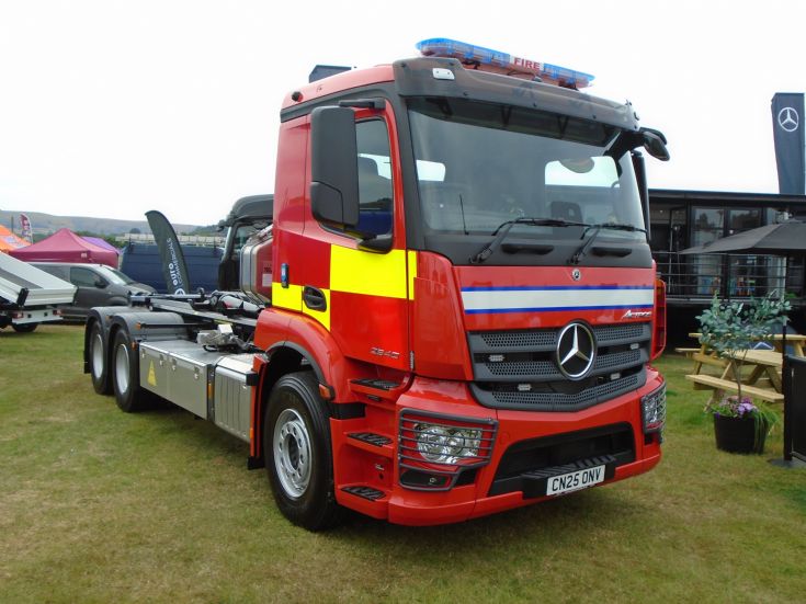 CN25ONV MB Actros 2640 Hooklift PM SWFRS
